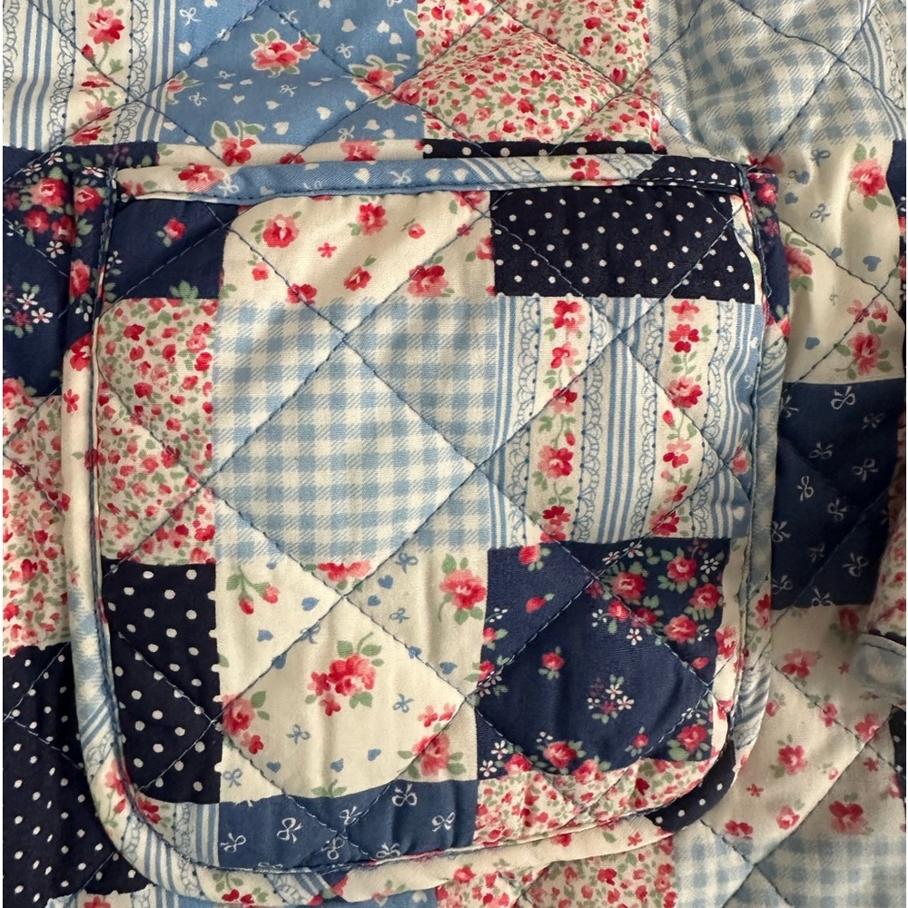 Price ⬇️Girls Classic Prep CeCe Quilted Patchwork Barn Coat, Size Extra Large. - Picture 4 of 12
